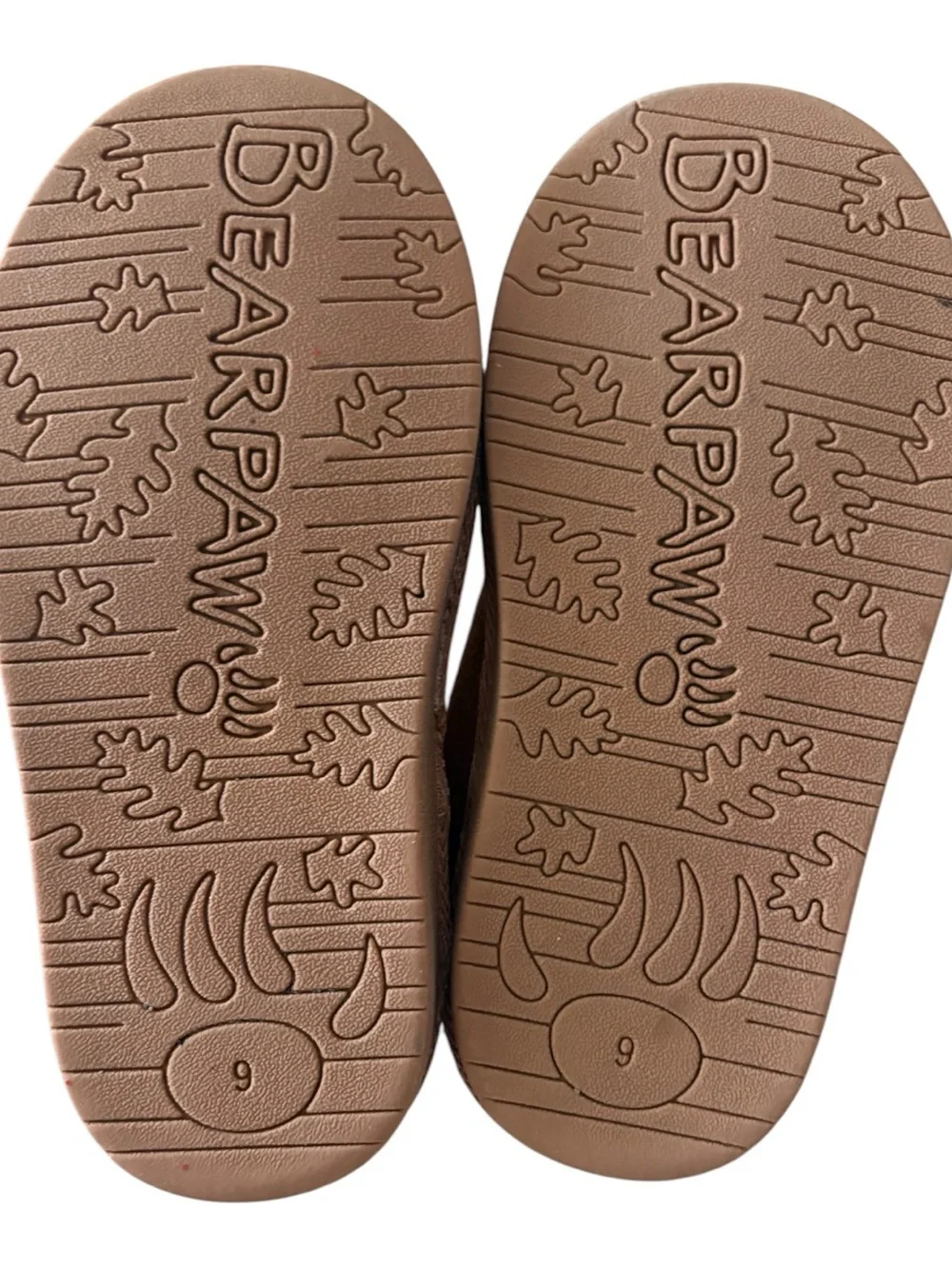 Children’s Cozy Brown Faux-Suede Slip-On shoes- Children’s size 9